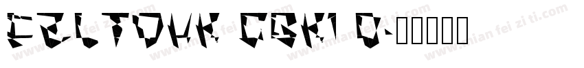 FZLTDHK GBK1 0字体转换